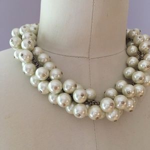 J Crew Cluster "Pearls"